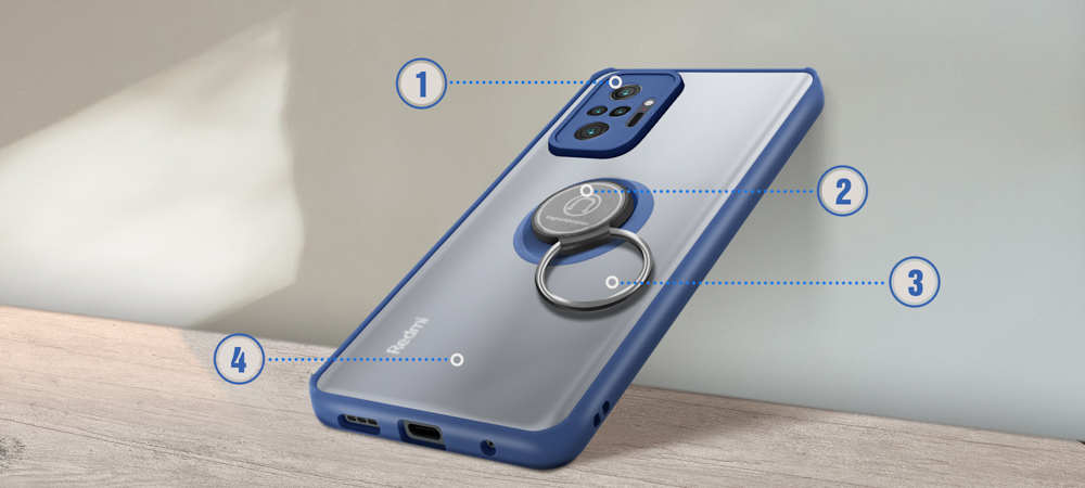 4g GaoBao Coque Pour Xiaomi Redmi 12 4G/5G 6.79" - Support Intégral, Compatible Avec MagSafe, Etui Hybride Magnétique Translucide Mat, Protection Anti- Rayures, Noir Coque Redmi 12