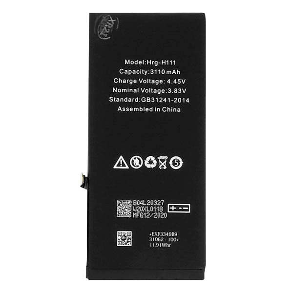 Batterie iPhone 11 3110mAh Compatible Français