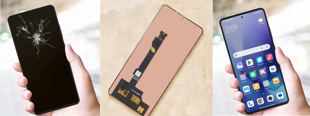 Ecran Complet OLED Xiaomi Redmi Note 12S Noir
