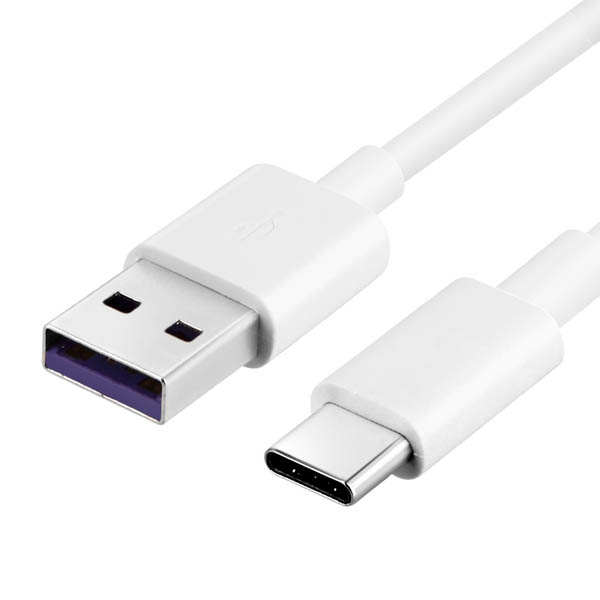 Chargeur secteur original Huawei AP81 + Câble USB Type C - Blanc pour ...