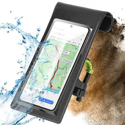 Support Universel LinQ 360° Pour Smartphone Et Tablette - Vélo, Trottinette, Voiture - Neuf