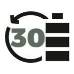 Écouteurs Sans-fil Intra-auriculaires, Bluetooth 5.3 Autonomie Totale 30 Heures, Defunc True Audio - Rouge 24 AUTONOMIE 30H