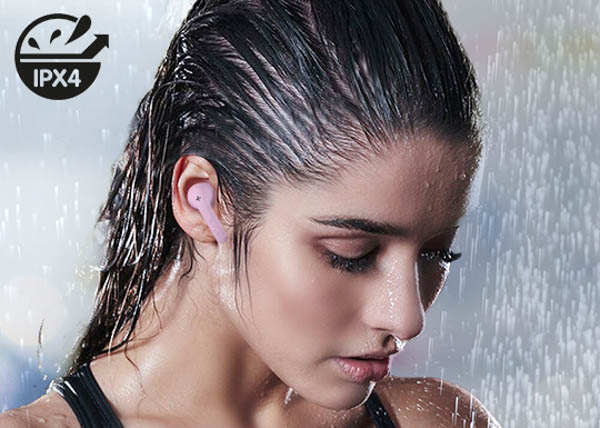 CERTIFIÉS IPX4 - UNE ÉCOUTE EN TOUTE SÉRÉNITÉ