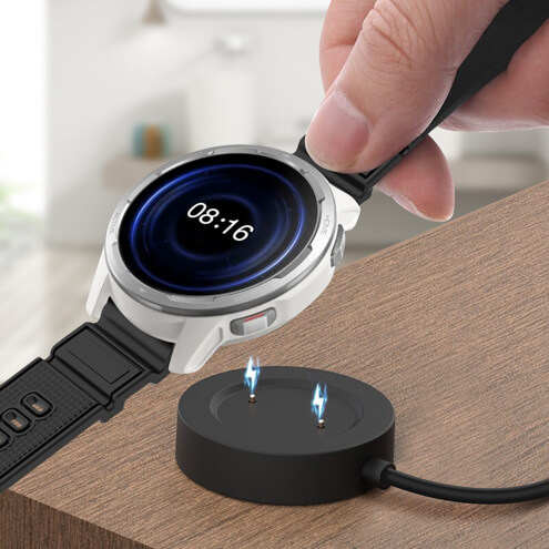 Chargeur Magnétique 2 Broches 4mm Pour Smartwatch - Lot De 2, Câble USB, Charge Rapide, Sécurité Intégrée - 2