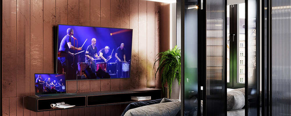 Profitez de vos contenus sur un grand écran