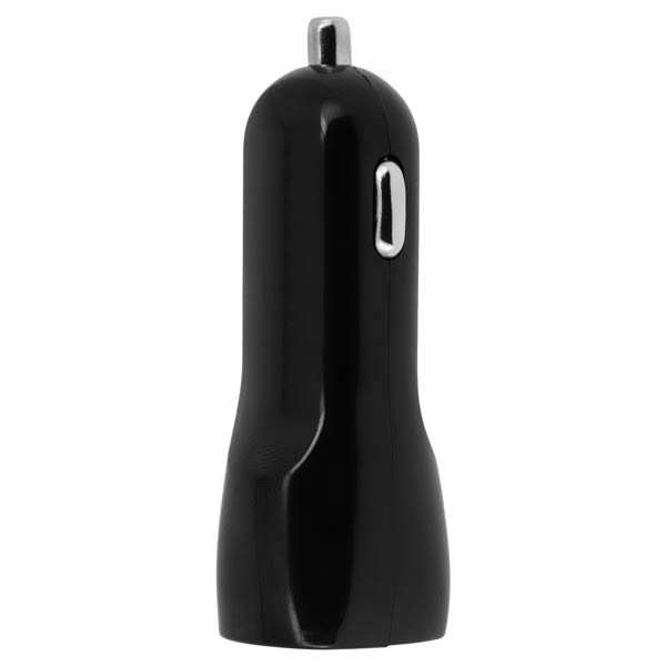 Chargeur Allume-cigare Voiture MicroUSB Pour ASUS Zenfone 4 Max - Noir, Témoin Lumineux, Neuf