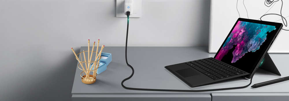 Surface Pro Connecteur Vers USB-C Câble De Charge Pour Icrosoft