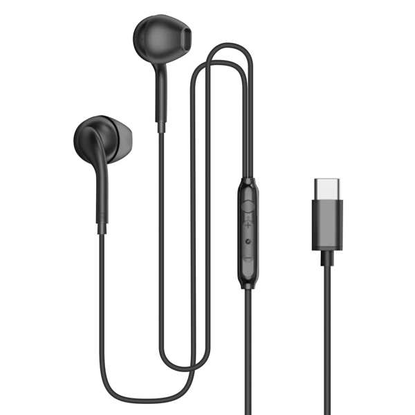 Écouteurs Filaire Intra-auriculaire USB-C Noir Avec Micro - Fairplay 24 Écouteurs Made in France de haute qualité