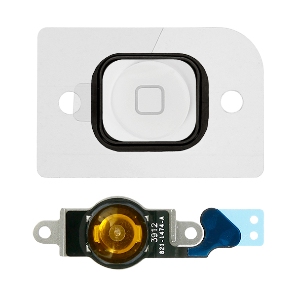 Bouton principale Home avec nappe de connexion p. Apple iPhone 5