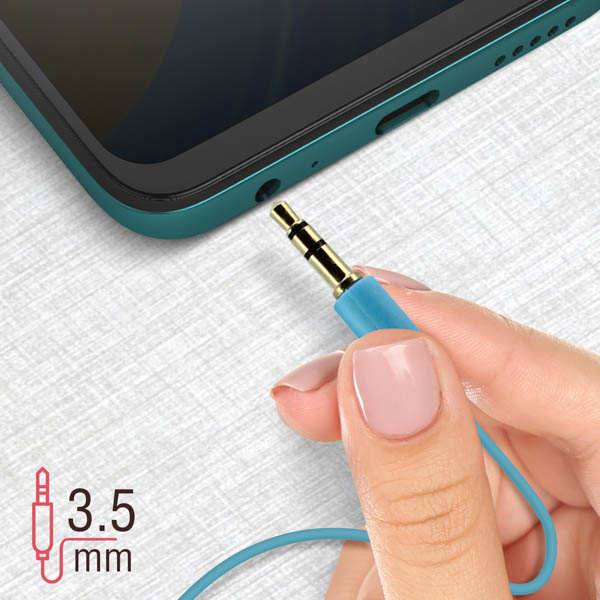 Un casque à connexion filaire