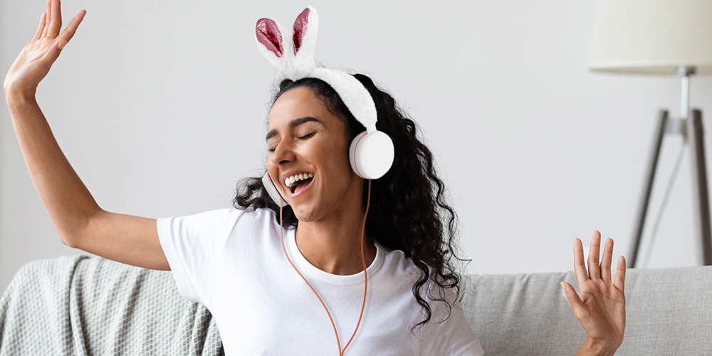 Casque Fantaisie Oreille De Lapin Avec Fourrure Blanche 18 confort et performant