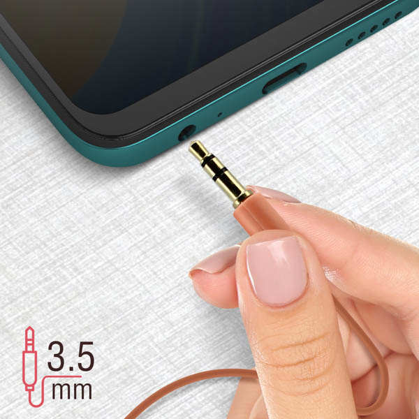 Casque Fantaisie Oreille De Chat - Blanc 25 Un casque à connexion filaire