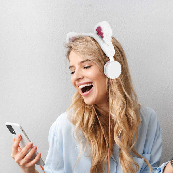 Casque Fantaisie Oreille De Chat - Blanc 23 UN DESIGN ORIGINAL ET KAWAI