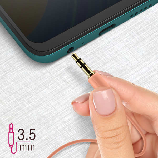 Un casque à connexion filaire