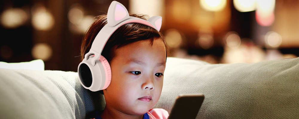 Casque Audio Bluetooth 5.0 Design Oreilles De Chat - Beige 25 Immergez-vous dans vos musiques préférées