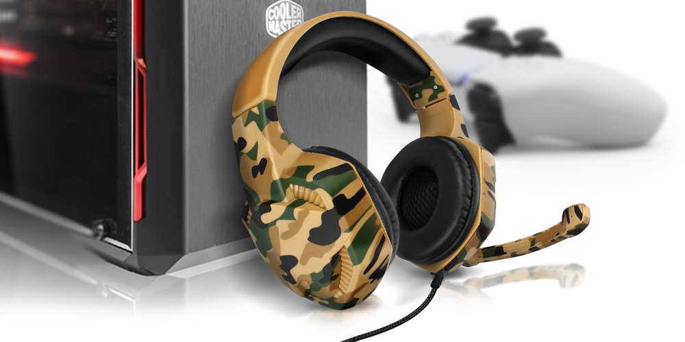 casque gamer marron