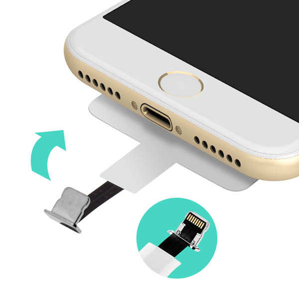 Kit adaptateur charge QI pour iPhone
