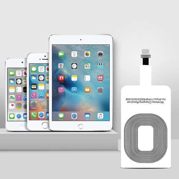 Nappe adaptateur QI charge sans fil iPhone - certifiée CE & RoHS 